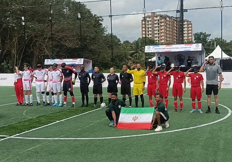 2122402_386-1 تیم ایران در جام ملتهای فوتبال نابینایان نایب قهرمان شد