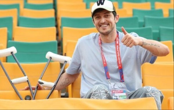 2124655_850-1 خانهنشینی سردار آزمون با پای شکسته