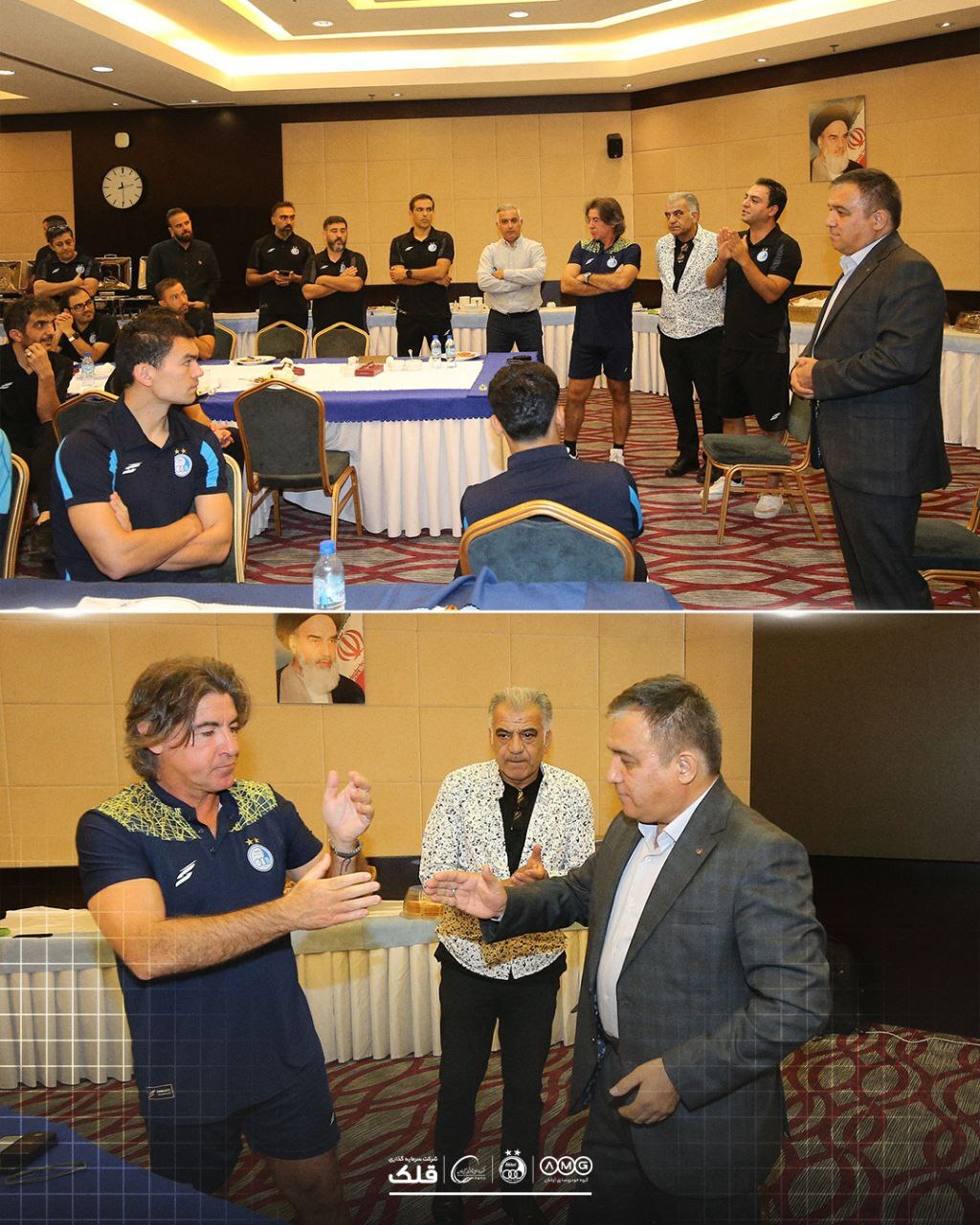 2125134_472-1 حمایت تاجرنیا از ساپینتو پیش از دیدار با چادرملو