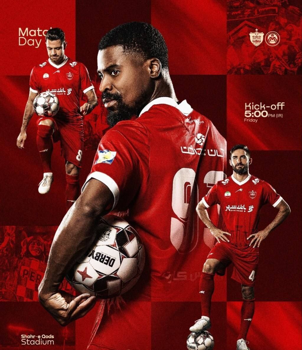 2139654_827-1 پوستر باشگاه پرسپولیس برای دیدار با ذوب آهن