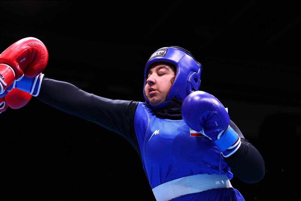 نخستین مدال تاریخ بوکس بانوان ایران + عکس نخستین مدال تاریخ بوکس بانوان ایران + عکس