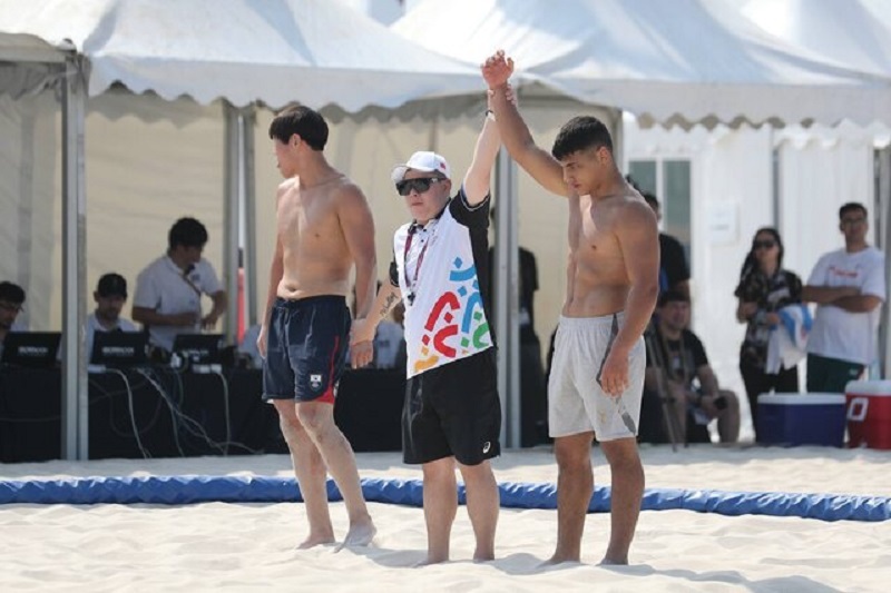 2144876_649-1 ۲ طلا و ۲ نقره برای کشتی ساحلی جوانان ایران در آسیا