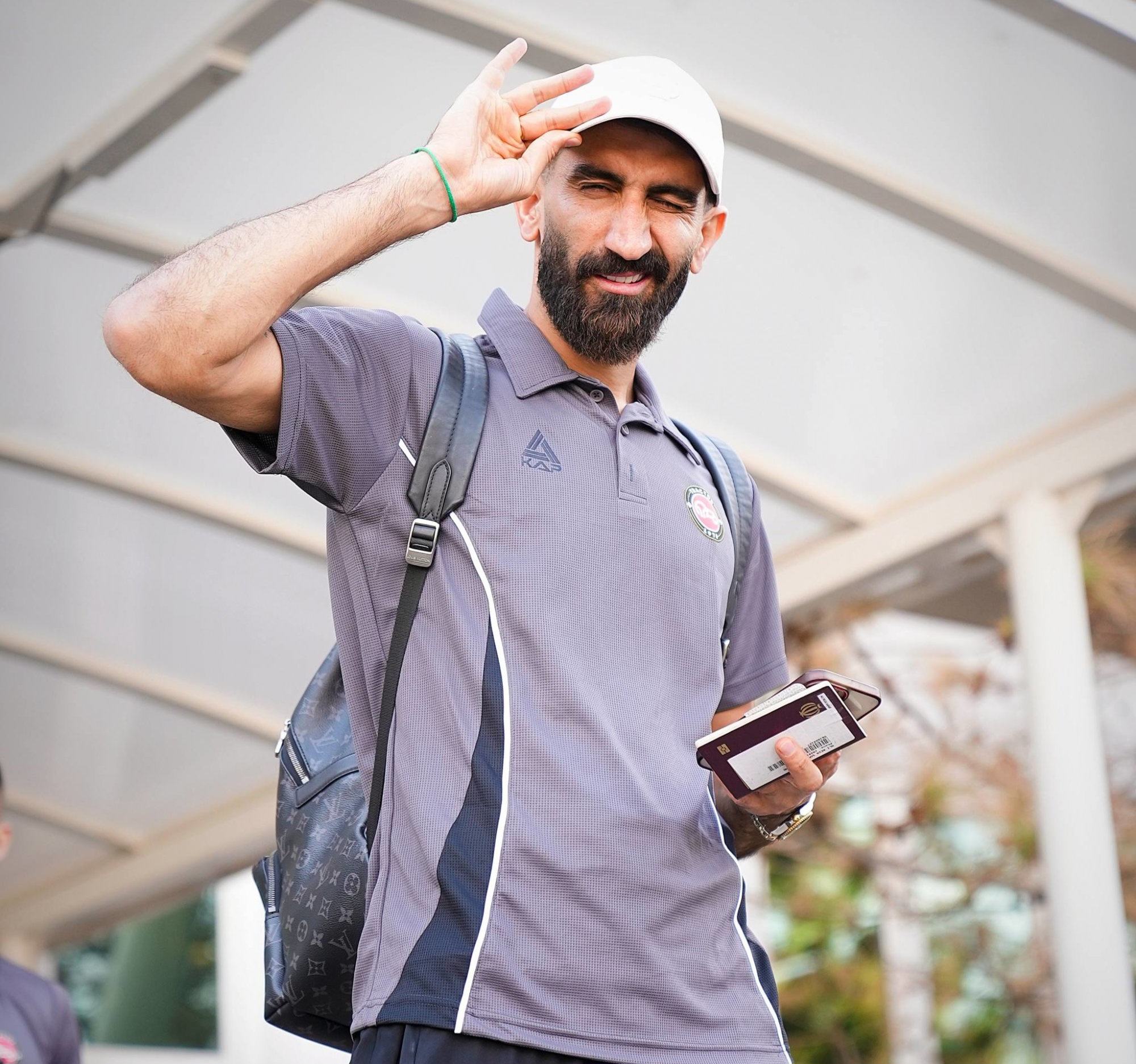 2qadan3f1 عکس از علیرضا بیرانوند در راه دبی