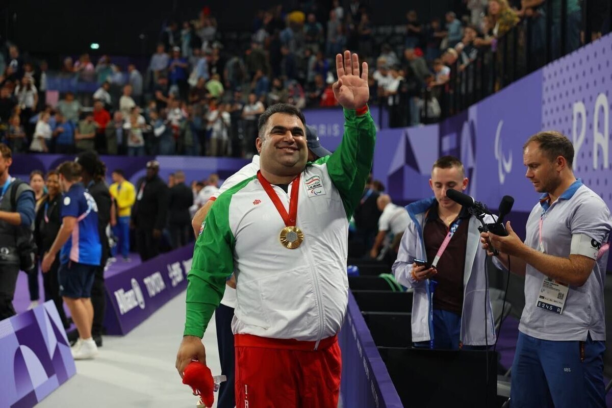 مدال طلا به هرکول ایرانی رسید + عکس مدال طلا به هرکول ایرانی رسید + عکس