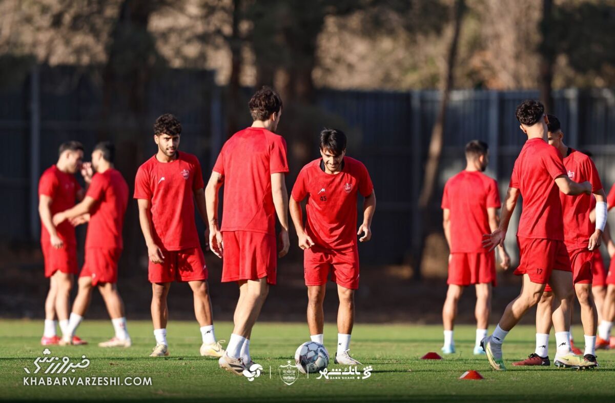 404522-2 تمرین پرسپولیس