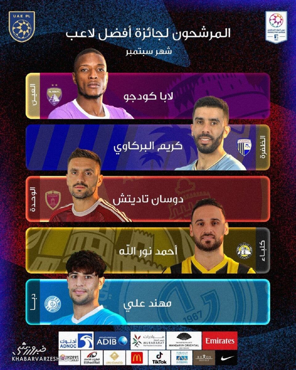 406361 لیگ حرفهای امارات