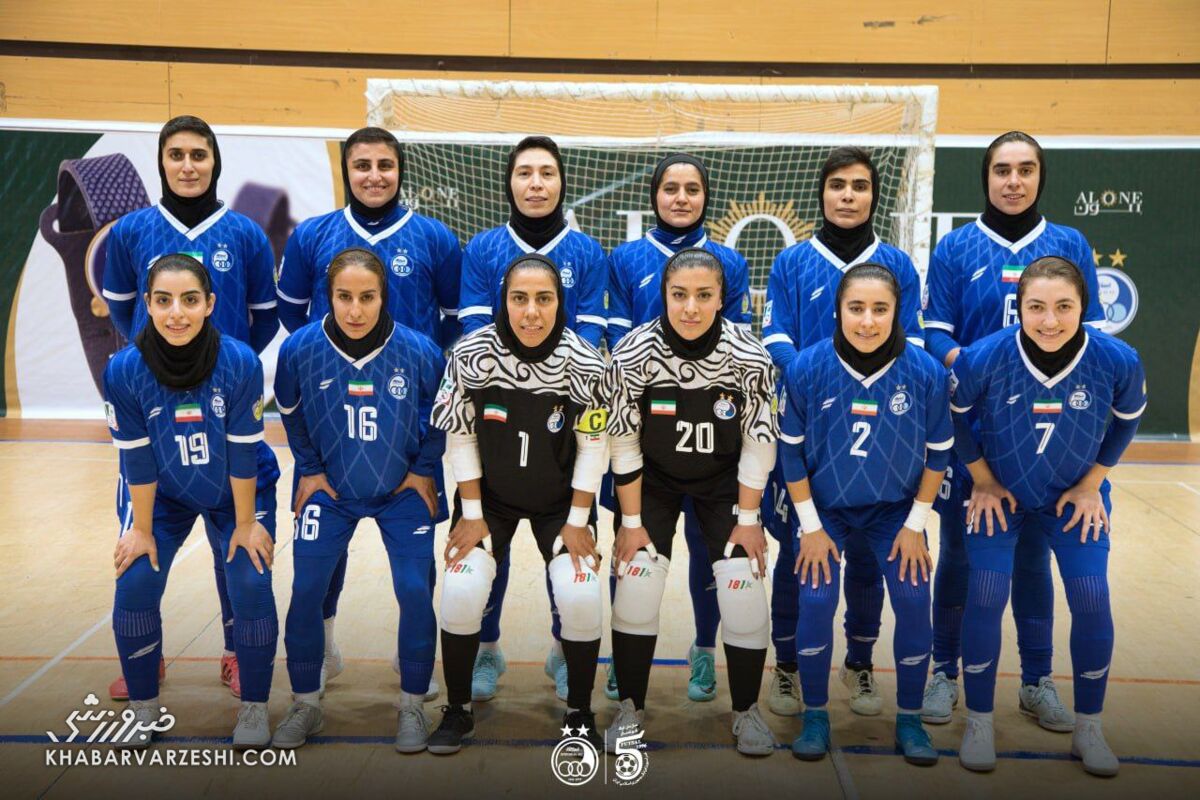 406570 تیم فوتسال زنان استقلال