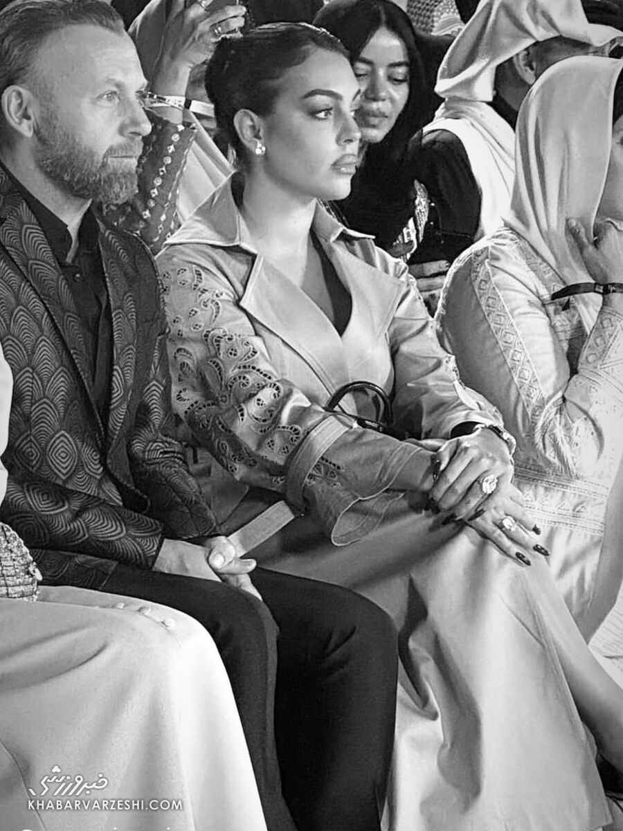 408447 همسر کریستیانو رونالدو در هفته مد ریاض