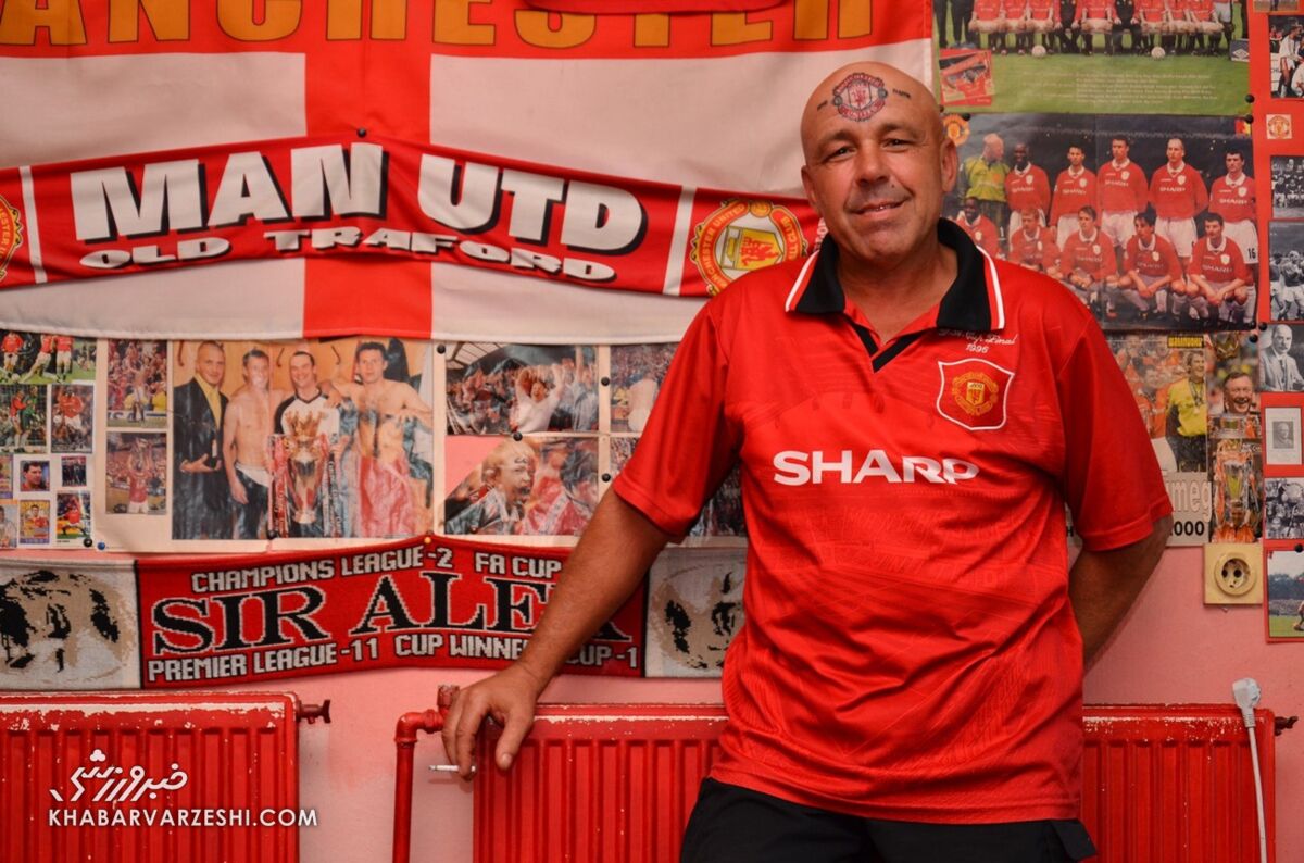 408480 دیوارهای خانه وفادارترین هوادار منچستریونایتد