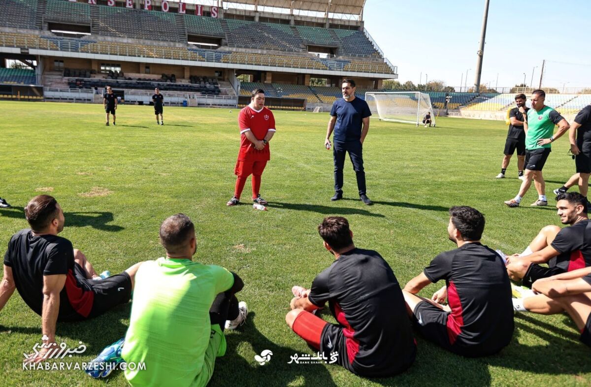 تمرین پرسپولیس