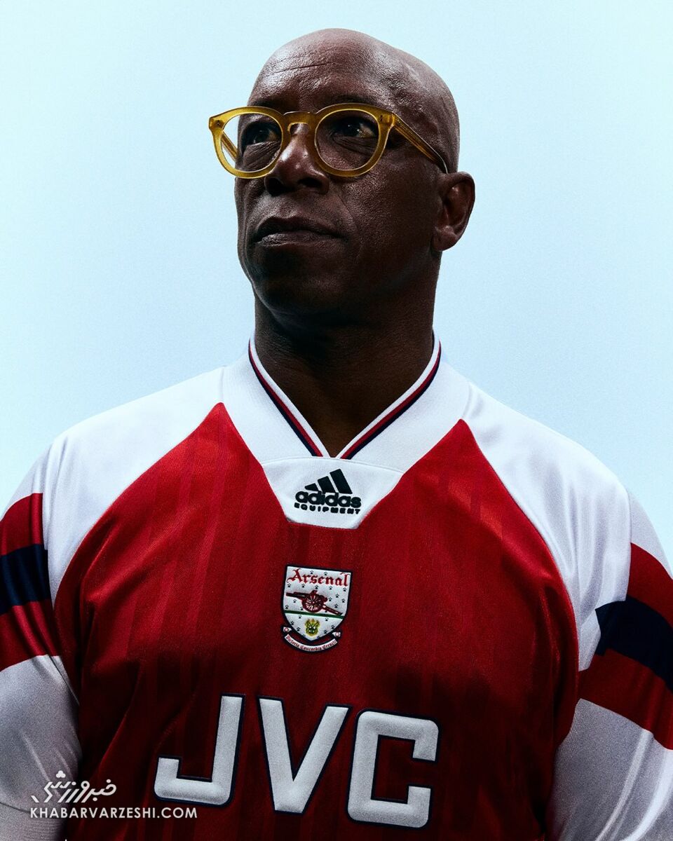 408920 ایان رایت؛ اسطوره دهه 90 آرسنال در کیت جدید این تیم