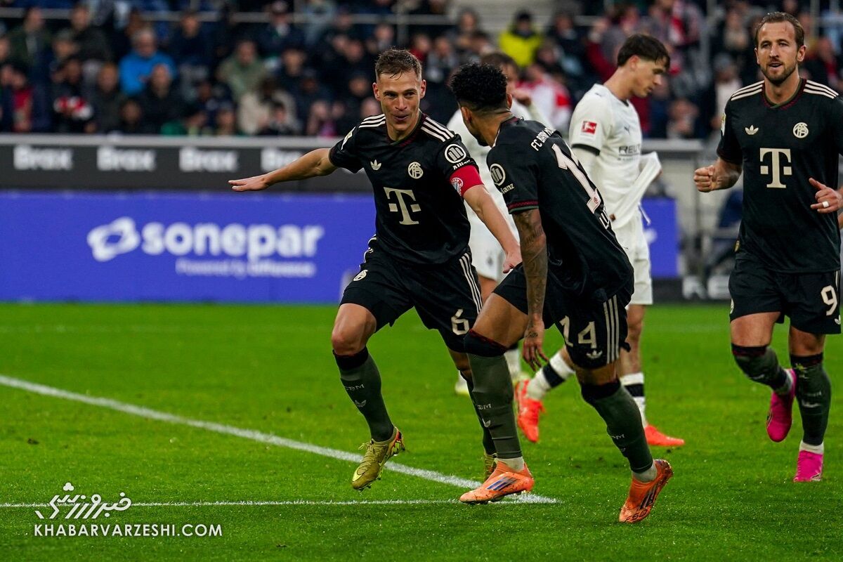 409222 بایرن مونیخ کابوس تمام نشدنی بوندسلیگا/ هشتمین پیروزی متوالی؛ قعرنشین هم قلع و قمع شد!