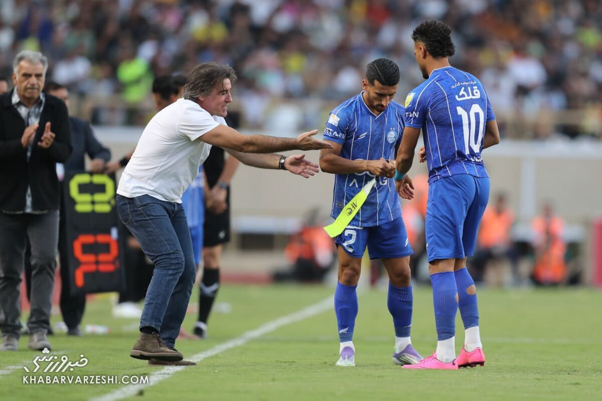 409409 فریم به فریم با عاشقانه رضاییان و ساپینتو/ کار قشنگ رقیب رامین در استقلال؛ واکنش فوری ساپینتو +عکس