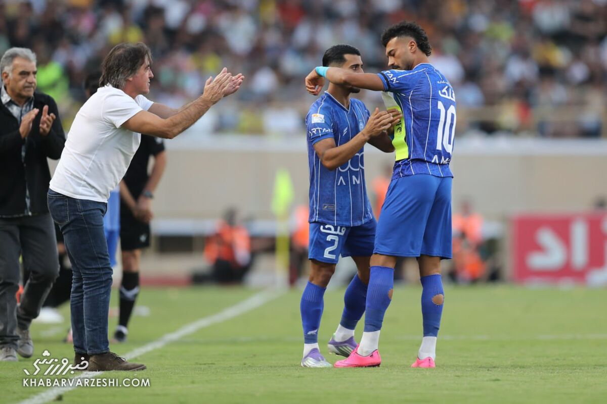 409413 فریم به فریم با عاشقانه رضاییان و ساپینتو/ کار قشنگ رقیب رامین در استقلال؛ واکنش فوری ساپینتو +عکس