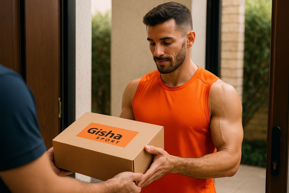 409635 تحویل سفارش لباس ورزش مردانه