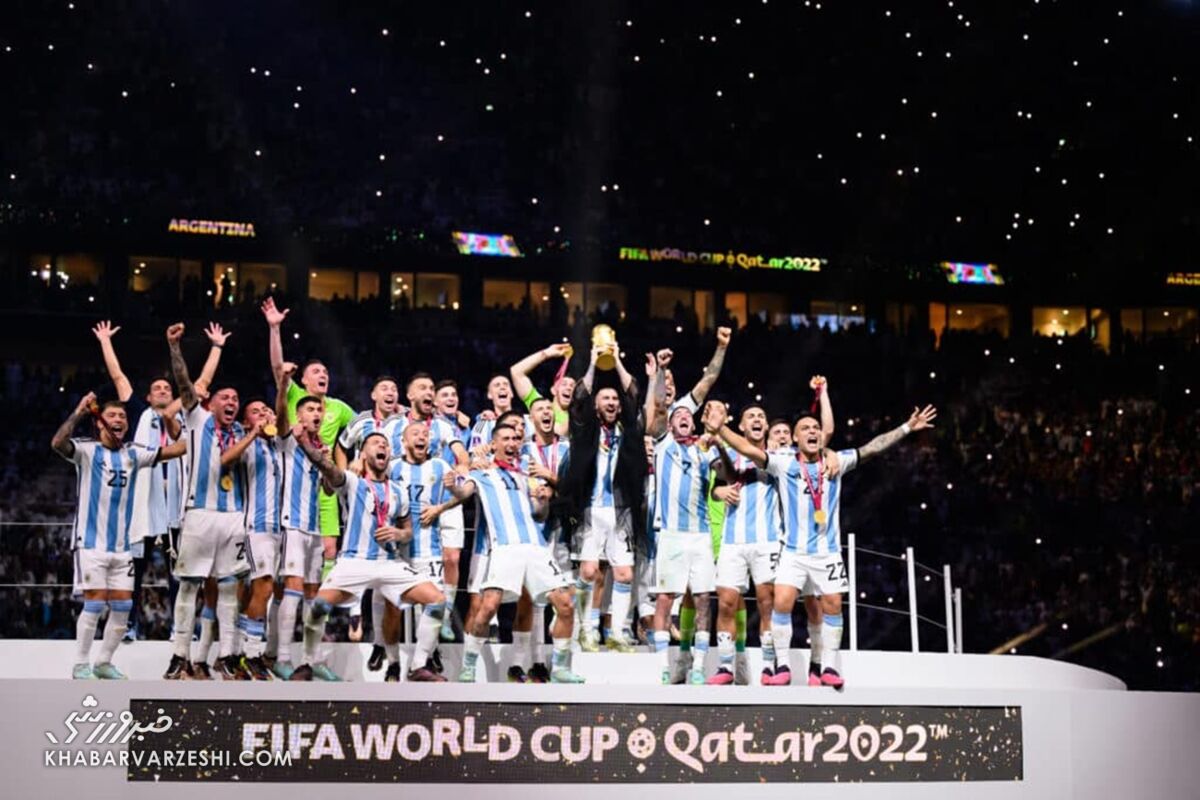 410029 قهرمانی آرژانتین در جام جهانی 2022 قطر