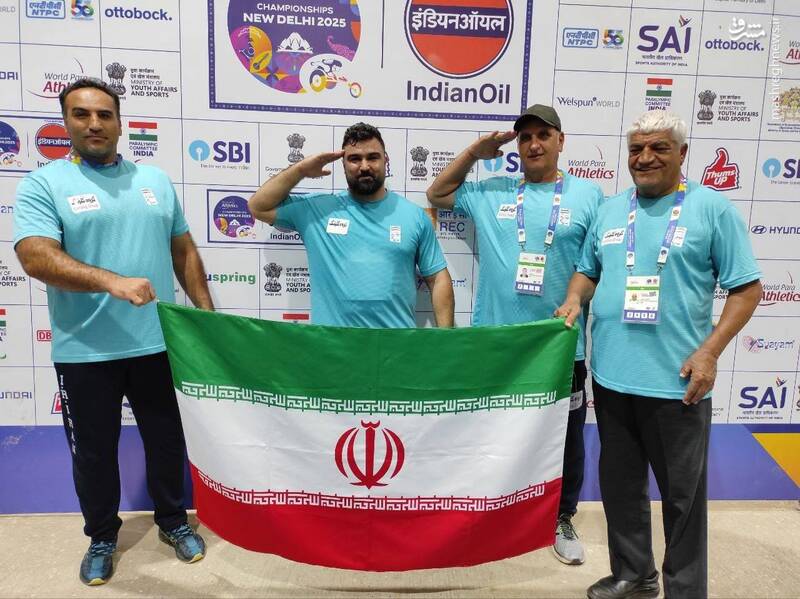 رکورد قهرمانی جهان شکست؛ یک ایرانی شاهکار جدید خلق کرد و سلام نظامی داد +عکس