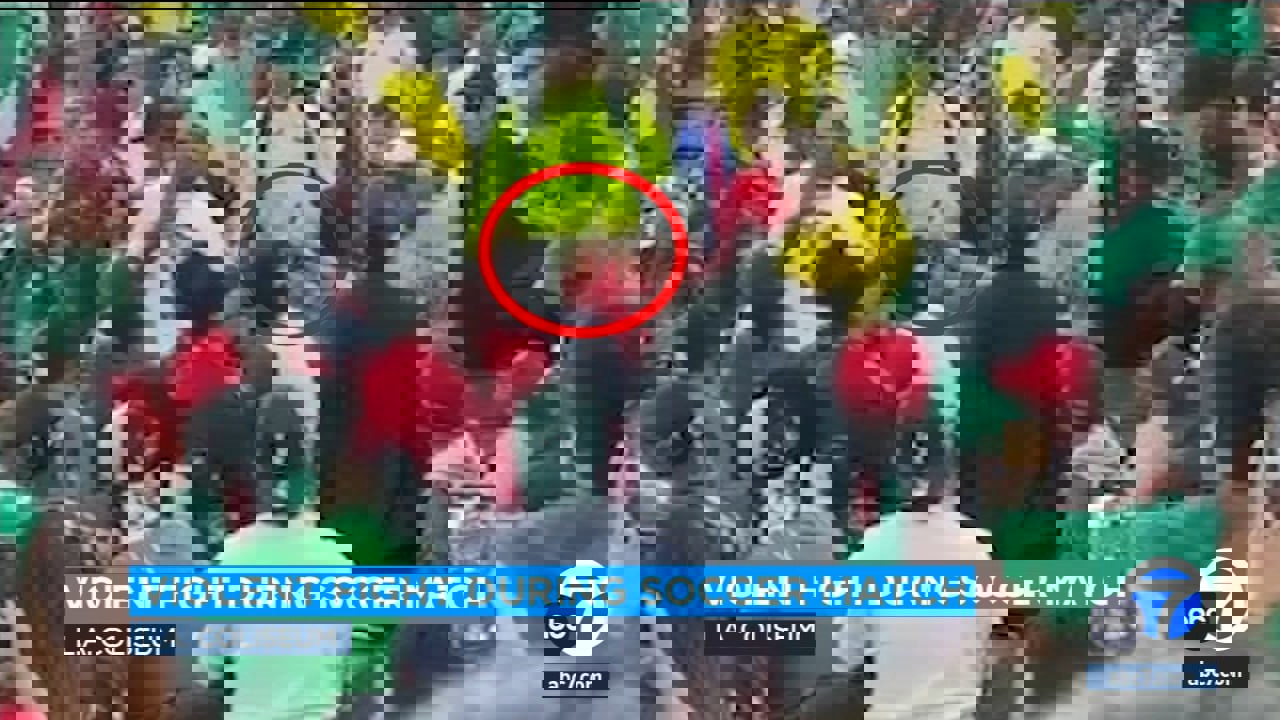 4517718 بازی مکزیک و کلمبیا میدان جنگ شد! +عکس