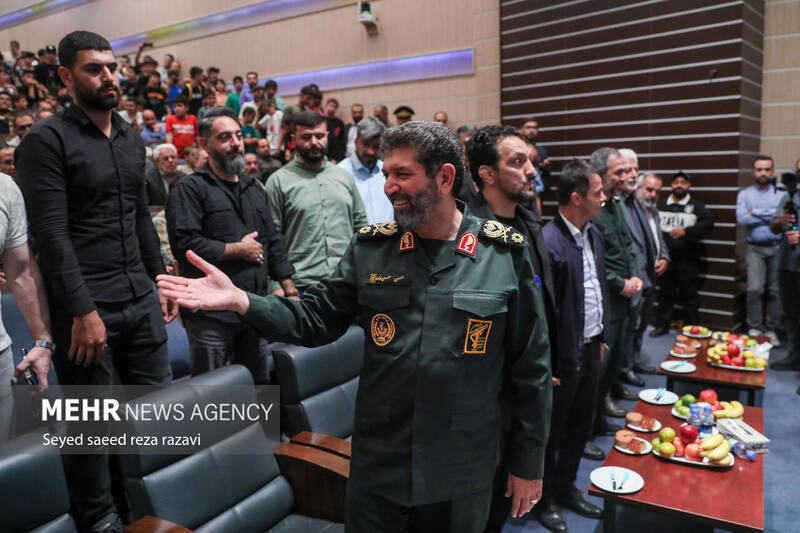 4518762 مراسم تجلیل از قهرمانان تیم ملی کشتی جمهوری اسلامی ایران