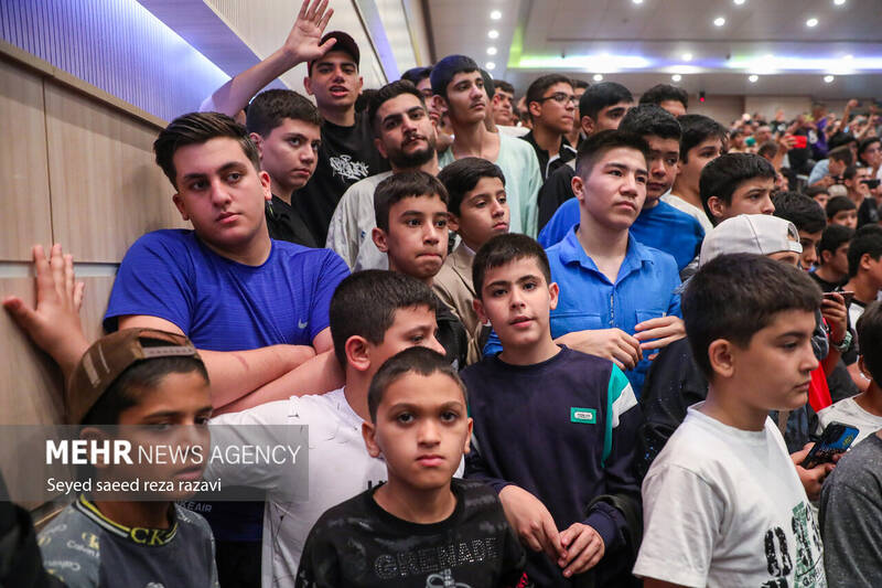 4518764 مراسم تجلیل از قهرمانان تیم ملی کشتی جمهوری اسلامی ایران