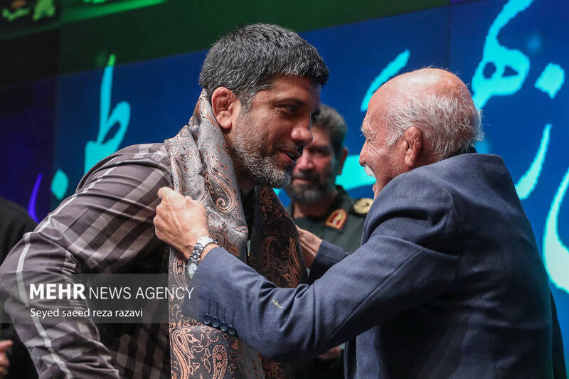 4518780 مراسم تجلیل از قهرمانان تیم ملی کشتی جمهوری اسلامی ایران