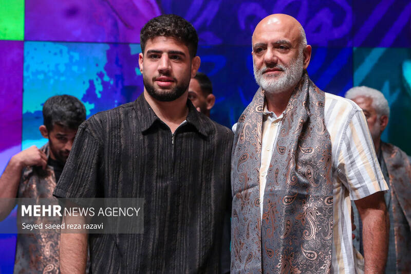 4518783 مراسم تجلیل از قهرمانان تیم ملی کشتی جمهوری اسلامی ایران