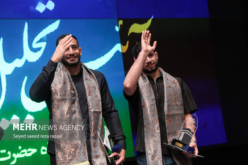 4518789 مراسم تجلیل از قهرمانان تیم ملی کشتی جمهوری اسلامی ایران