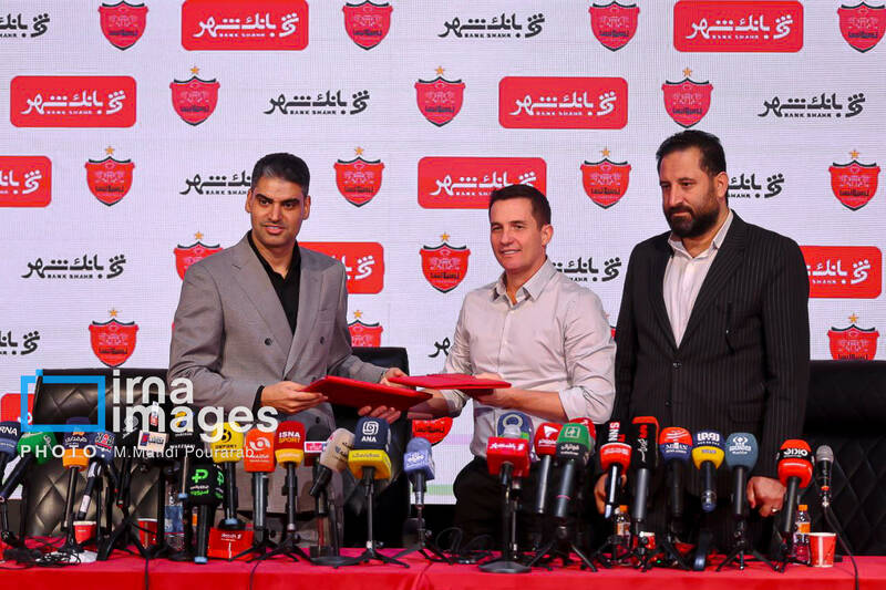 امضای قرارداد رسمی اوسمار با پرسپولیس +عکس
