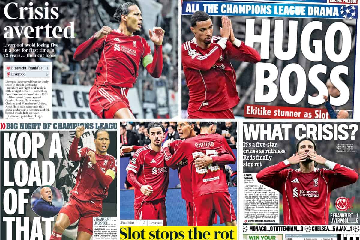 آینتراخت فرانکفورت - لیورپول