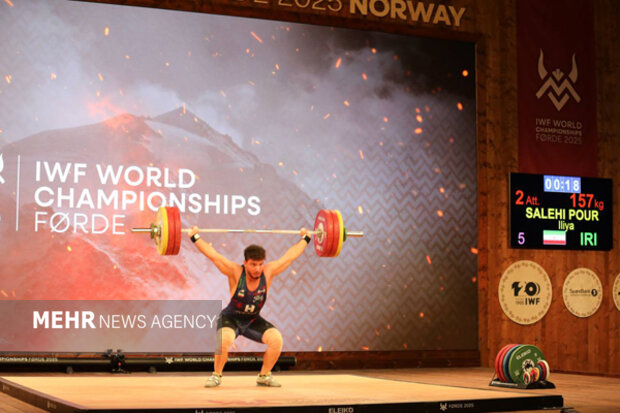 5715011 ایلیا صالحیپور در یک قدمی مدال برنز جهان ناکام ماند و ششم شد
