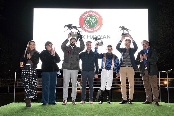 5746684 اسب ایرانی در مسابقه جایزه بزرگ فرانسه اول شد