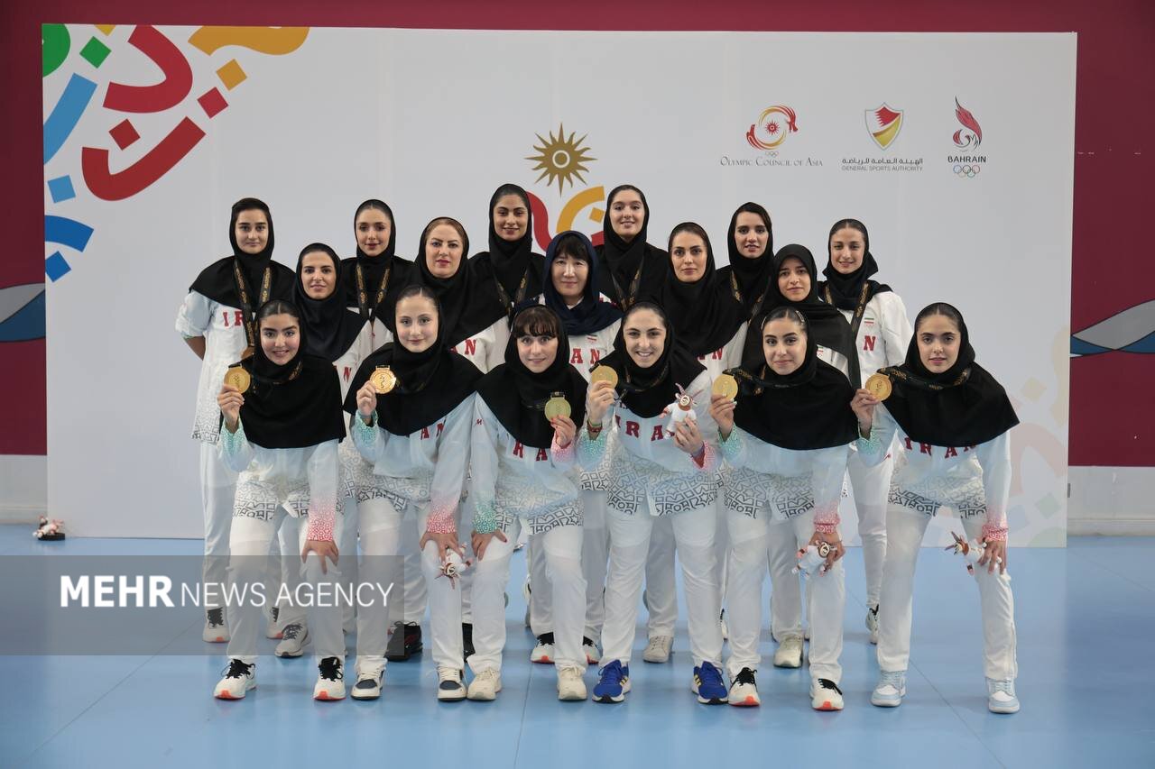 5748513 تیم فوتسال دختران ایران قهرمان آسیا شد