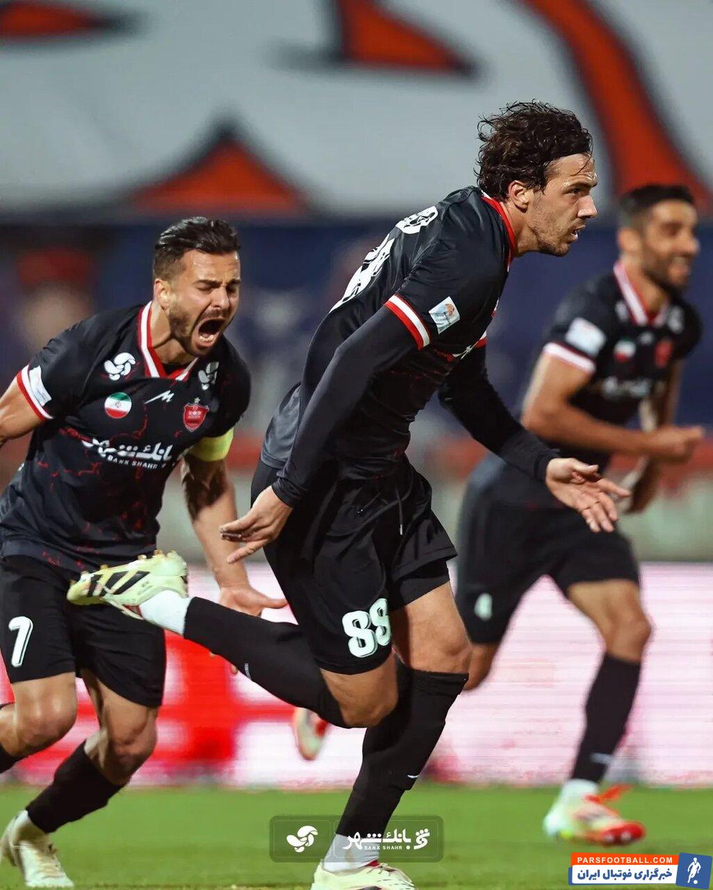 تصاویر فریمبهفریم با سوپرگل دیدنی مارکو باکیچ هافبک مونتهنگرویی پرسپولیس به تراکتور