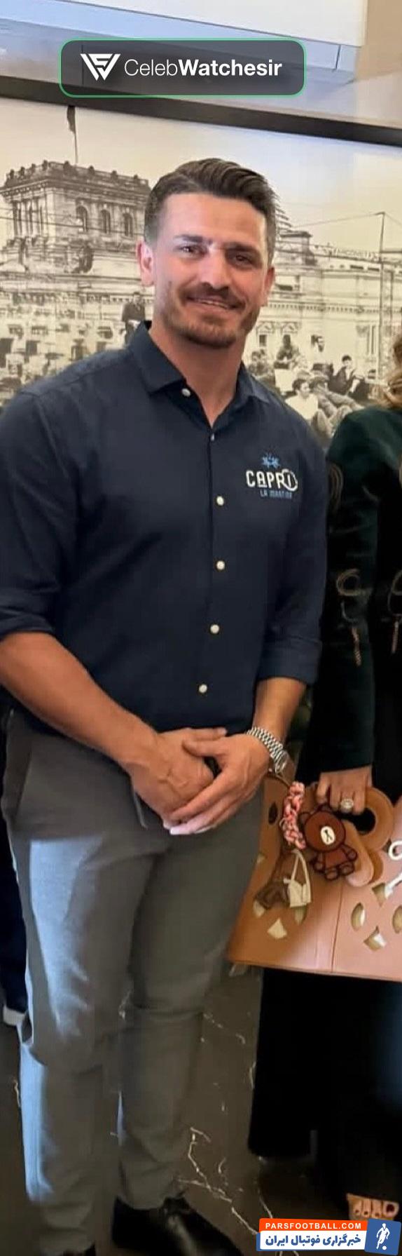 وریا غفوری اسطوره استقلال با ساعت 5 میلیاردی خود سوژه شد