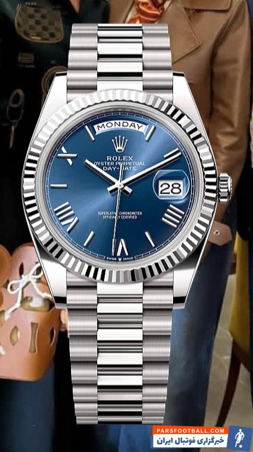 وریا غفوری اسطوره استقلال با ساعت 5 میلیاردی خود سوژه شد 