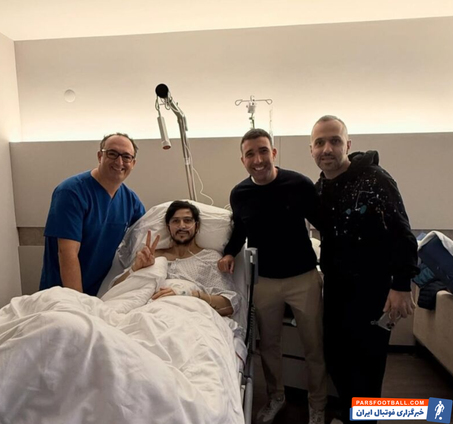 سردار آزمون : به شما و هم تیمی‌ هام قول میدم که بهترین خودم باشم به امید دیدار دوباره