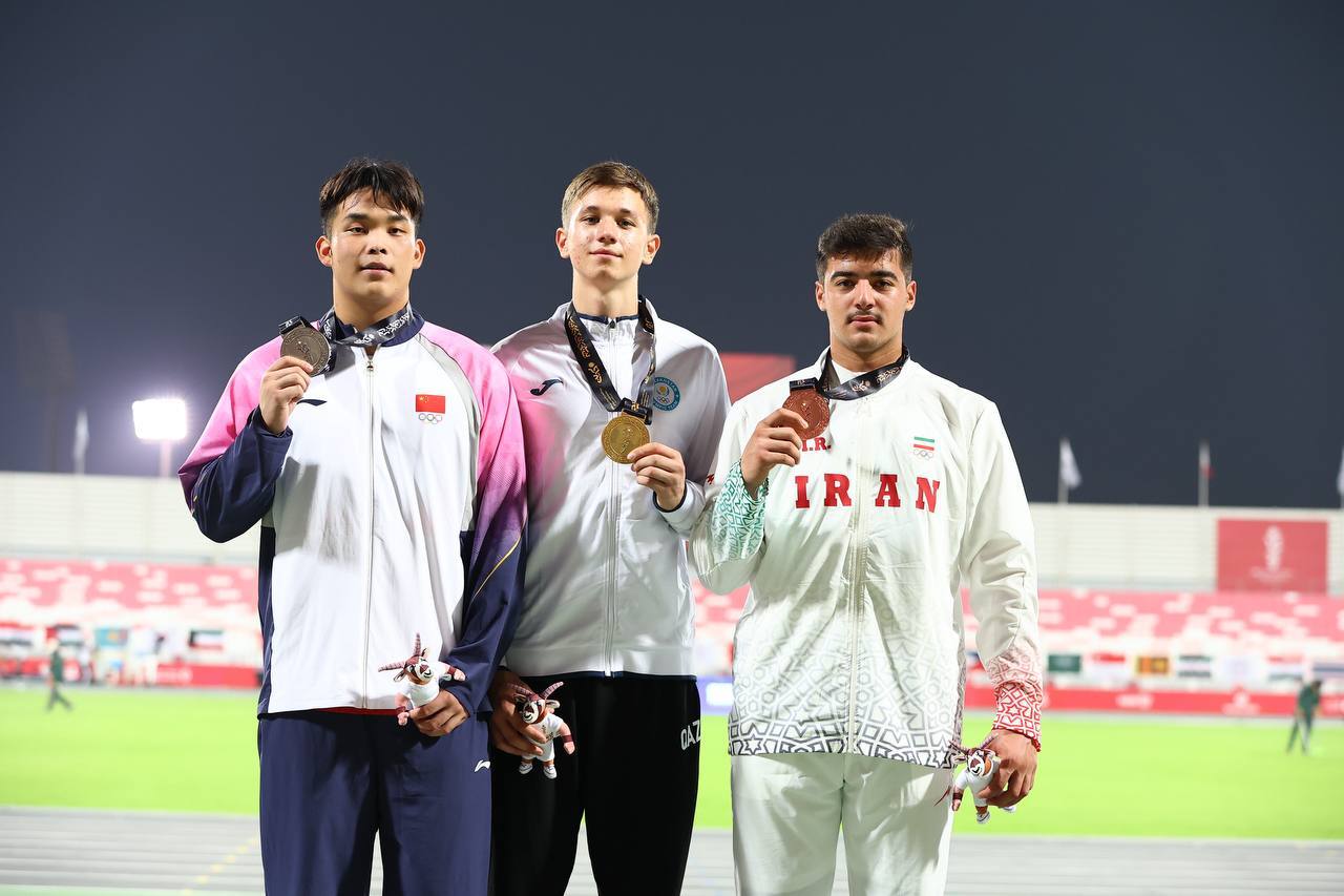 بازیهای آسیایی جوانان| پایان کار دوومیدانیکاران ایران با کسب ۲ مدال برنز بازیهای آسیایی جوانان| پایان کار دوومیدانیکاران ایران با کسب ۲ مدال برنز