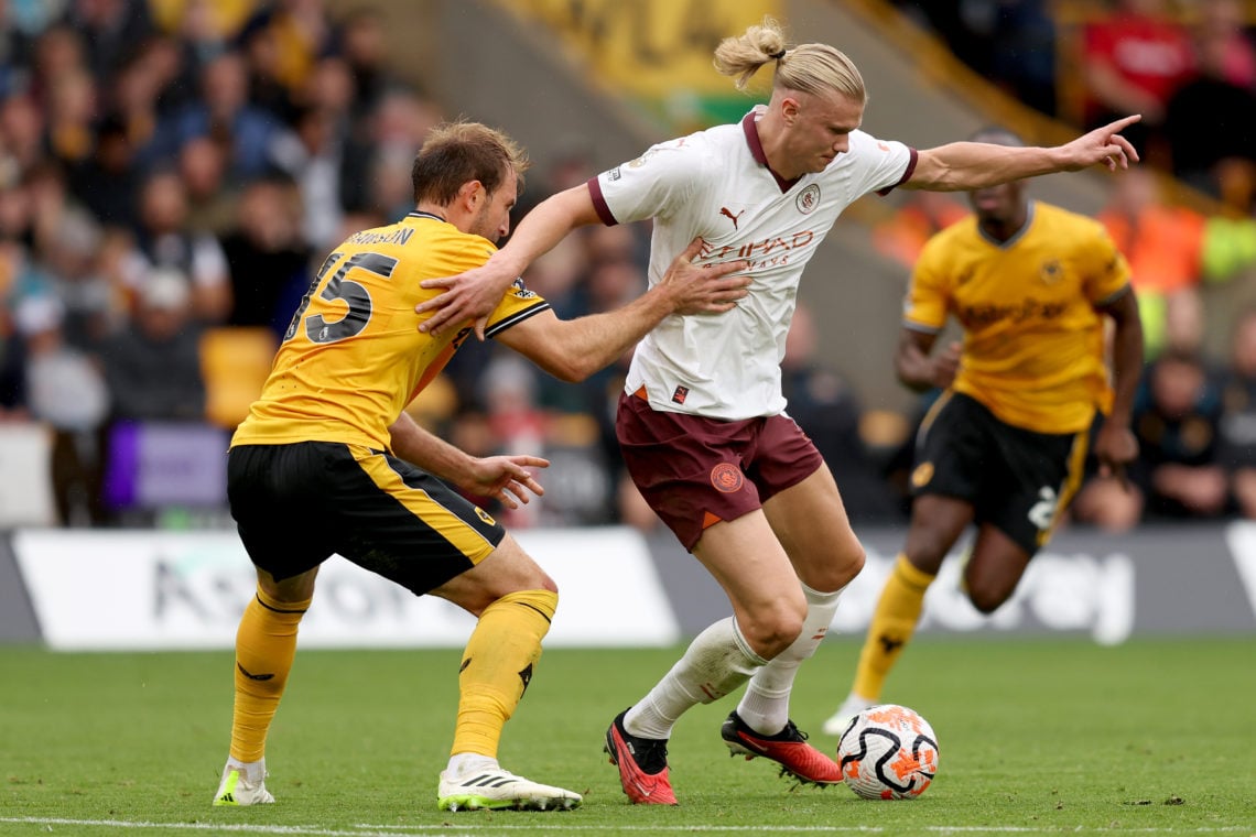 craig_dawson_erling_haaland-2025-10-25 نبرد ارلینگ هالند و کریگ داوسون