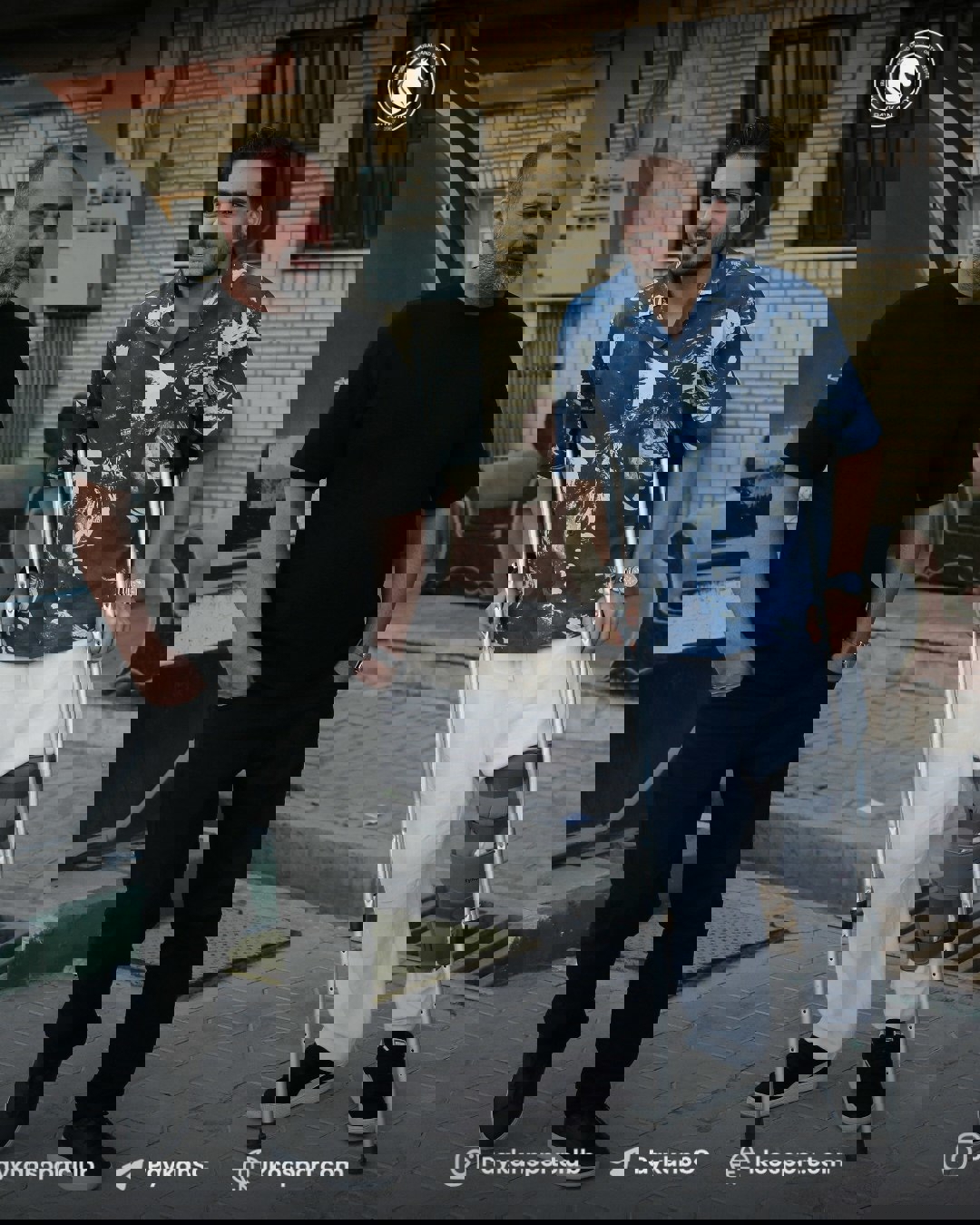 dsxmqeq56 کسری طاهری با عصا در تمرینات پیکان