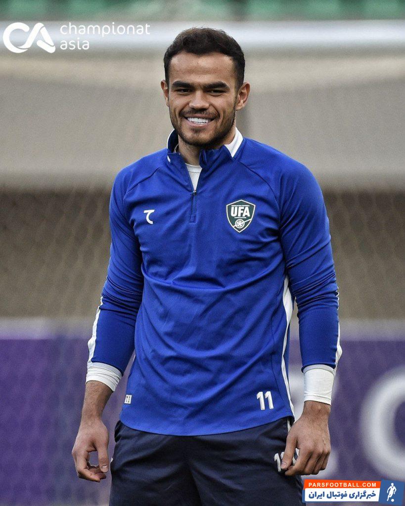 اولین تمرین اوستون اورونوف، هافبک پرسپولیس در تیم ملی ازبکستان زیر نظر کاناوارو