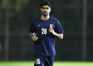 دانیال اسماعیلی‌ فر در تمرین تیم ملی فوتبال ایران حضور پیدا کرد
