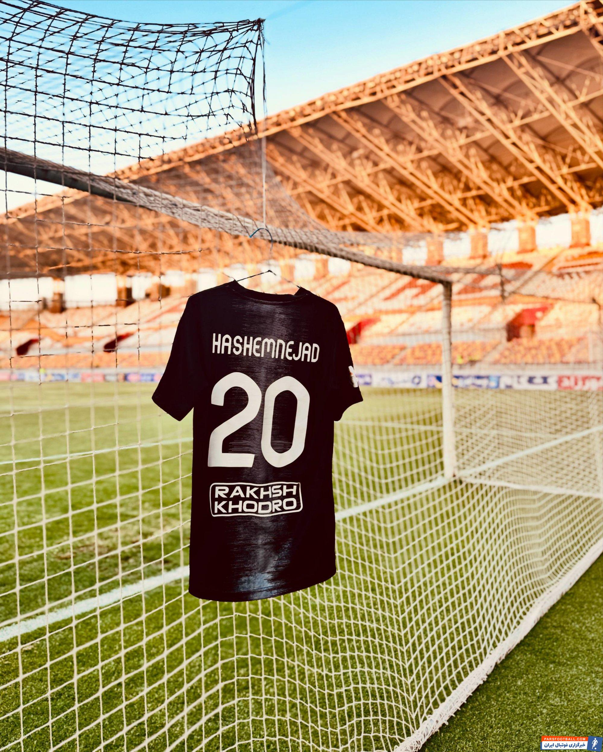 مهدی هاشم نژاد چهره ویژه تیم تراکتور در دیدار مقابل فولاد