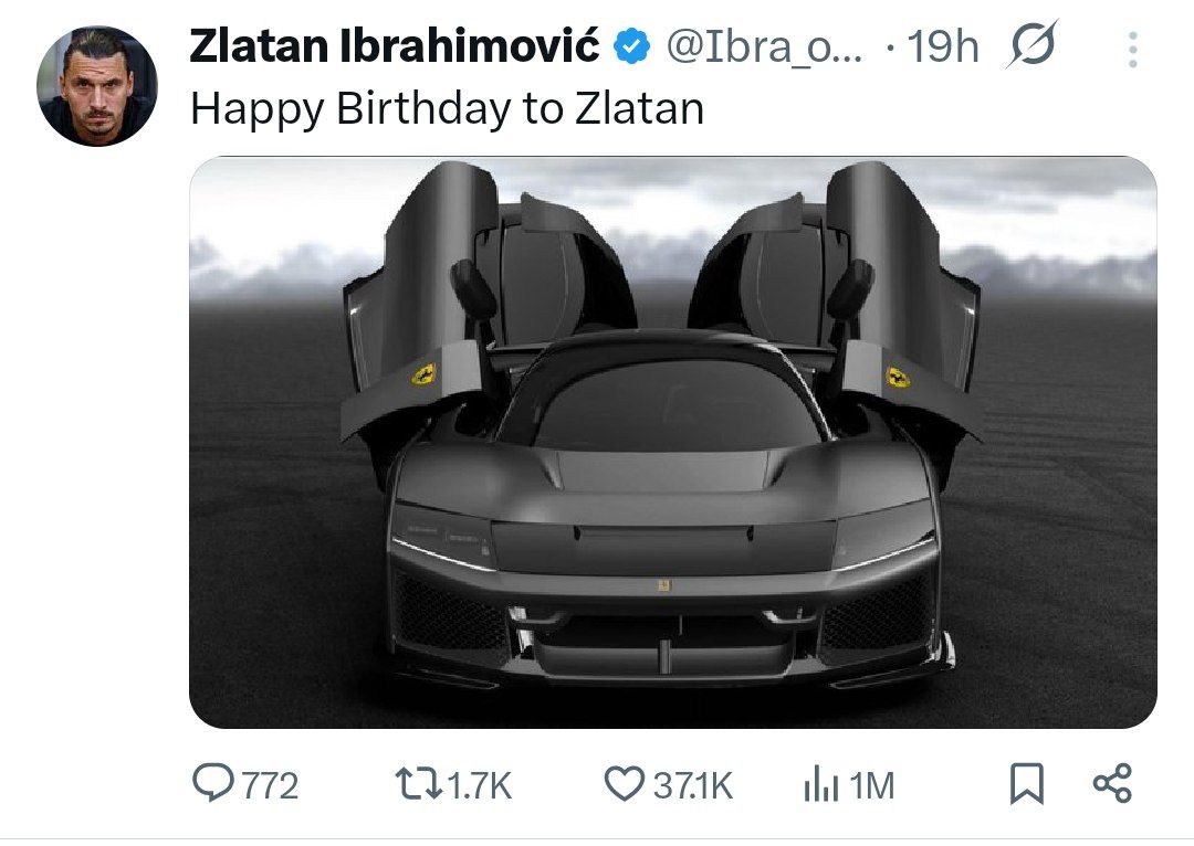 img_20251004_101925_659 کادوی تولد ۳.۵ میلیون یورویی زلاتان به خودش!