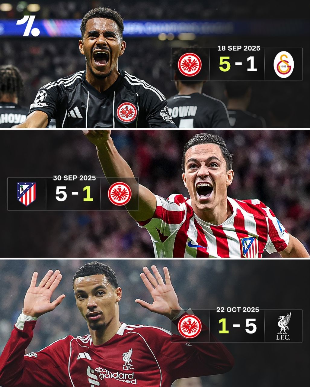 آینتراخت فرانکفورت علاقه خاصی به ۵-۱ دارد 