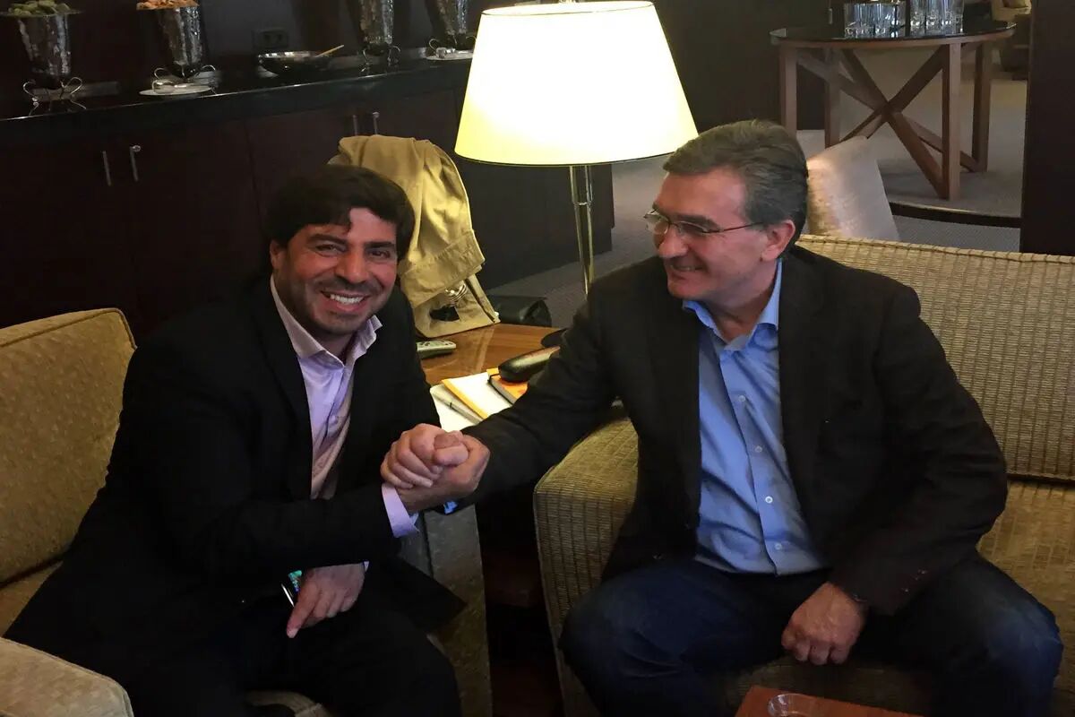 محمدحسسین نژادفلاح و برانکو ایوانکوویچ