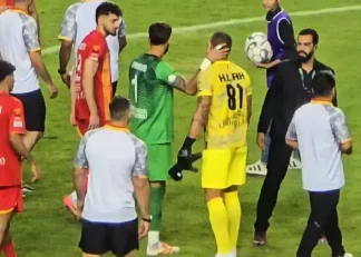 علیرضا بیرانوند و حامد لک دروازه‌ بانان پیشین پرسپولیس برخورد گرمی داشتند