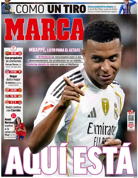 مارکا - 18 اکتبر 2025