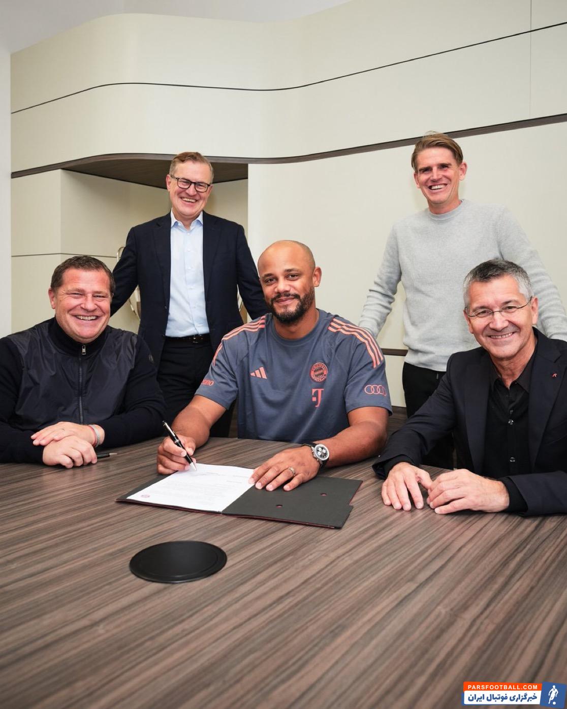 تمدیدقرارداد ونسان کمپانی با بایرن مونیخ تا سال 2029