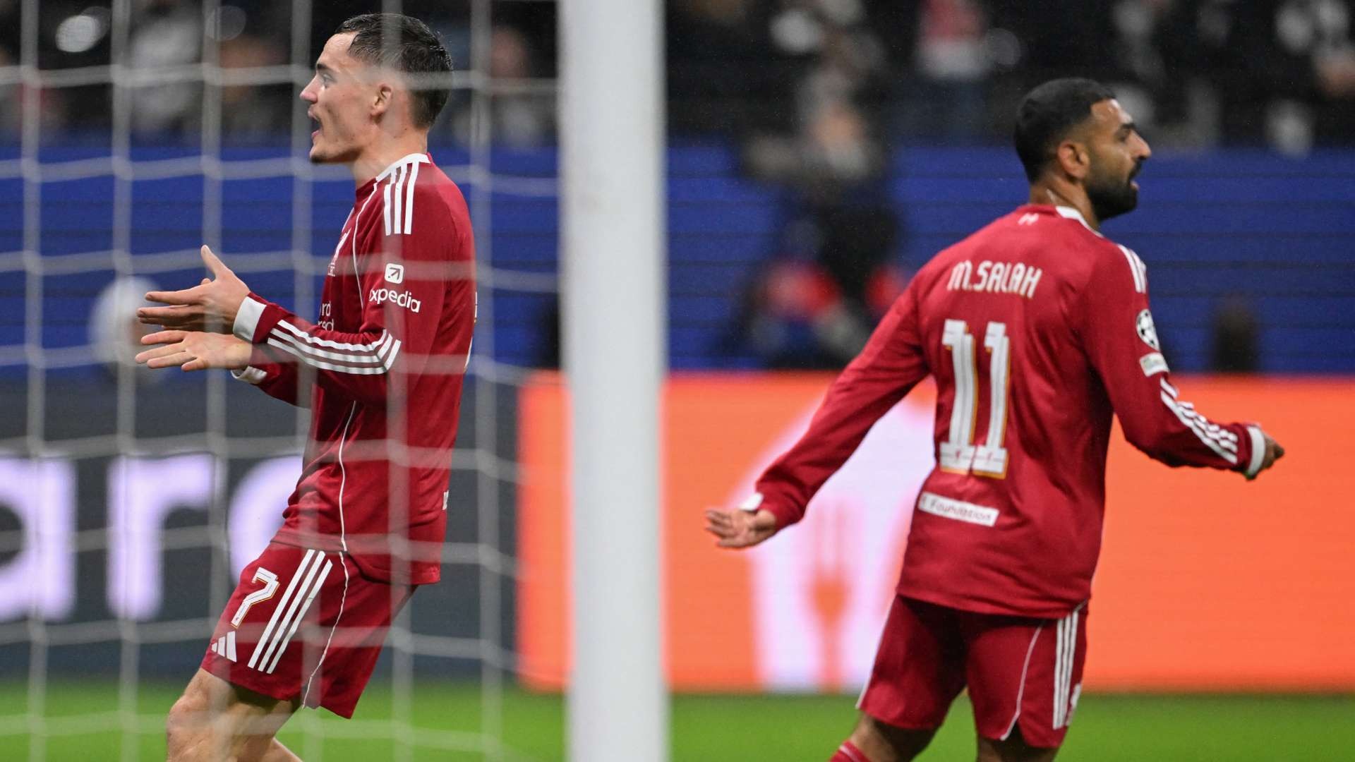 ویرتس و صلاح در لیورپول