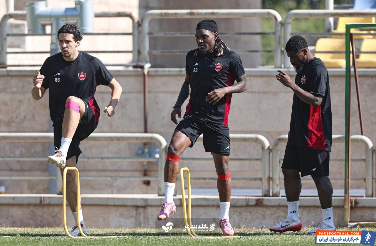 تیوی بیفوما به تمرینات پرسپولیس بازگشت